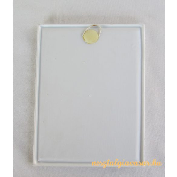 Madaras porcelán fali dísz