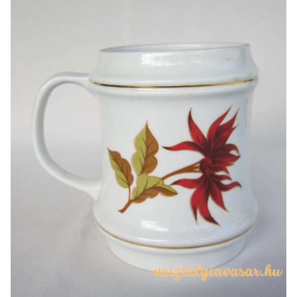 Hollóházi porcelán korsó